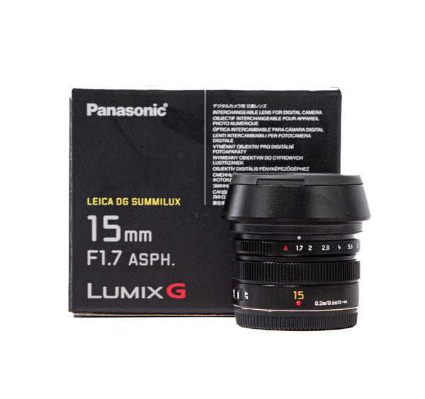 Panasonic Lumix Leica DG Summilux 15mm f/1.7 ASPH