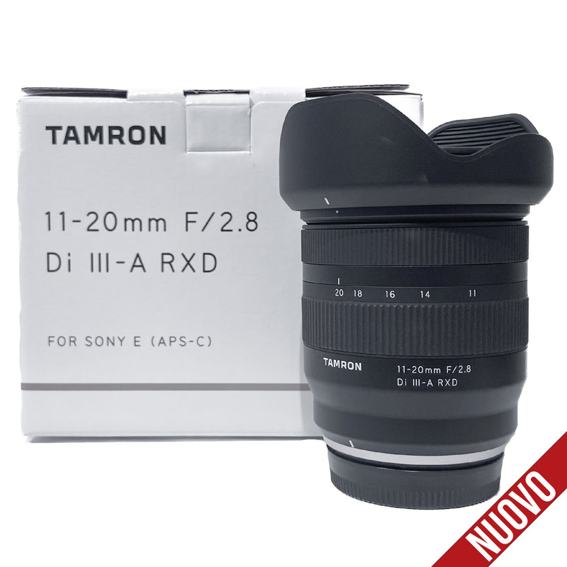 Tamron 11-20mm f/2.8 Di III-A RXD  Attacco Sony Nuovo