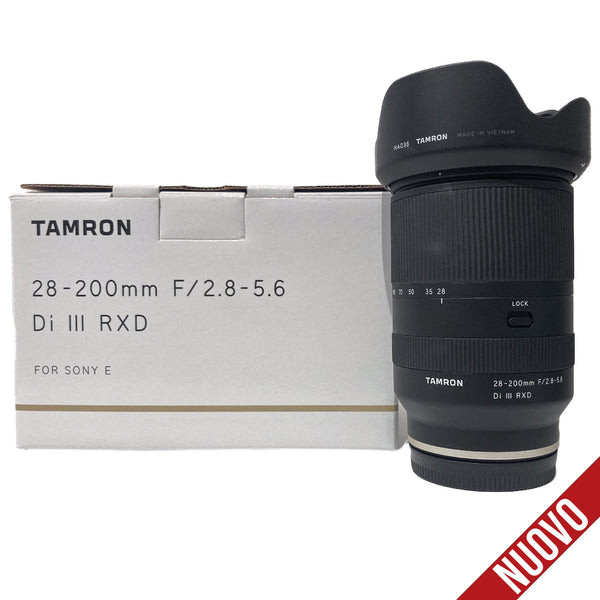 Tamron 28-200mm f/2.8-5.6 Di III RXD  Attacco Sony Nuovo