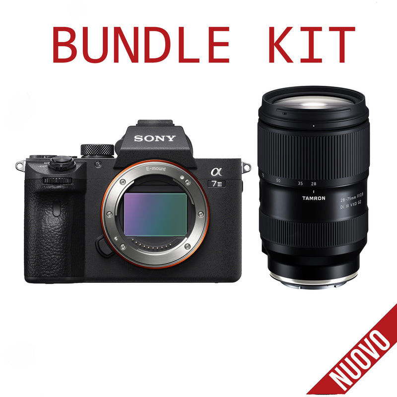 Sony A7 III + Tamron 28-75mm f/2.8 G2  BUNDLE KIT