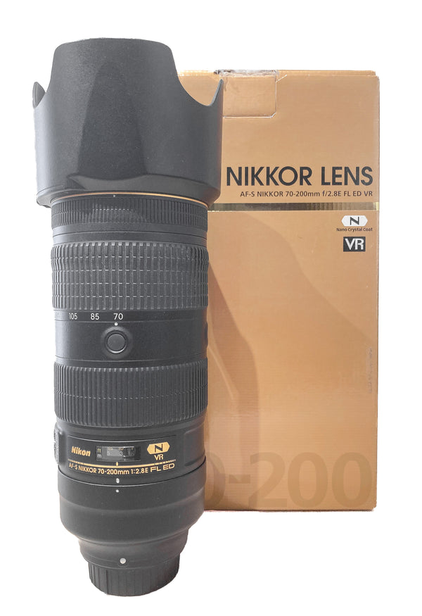 Nikon AF-S 70-200mm f/2.8E FL ED VR  Come Nuovo