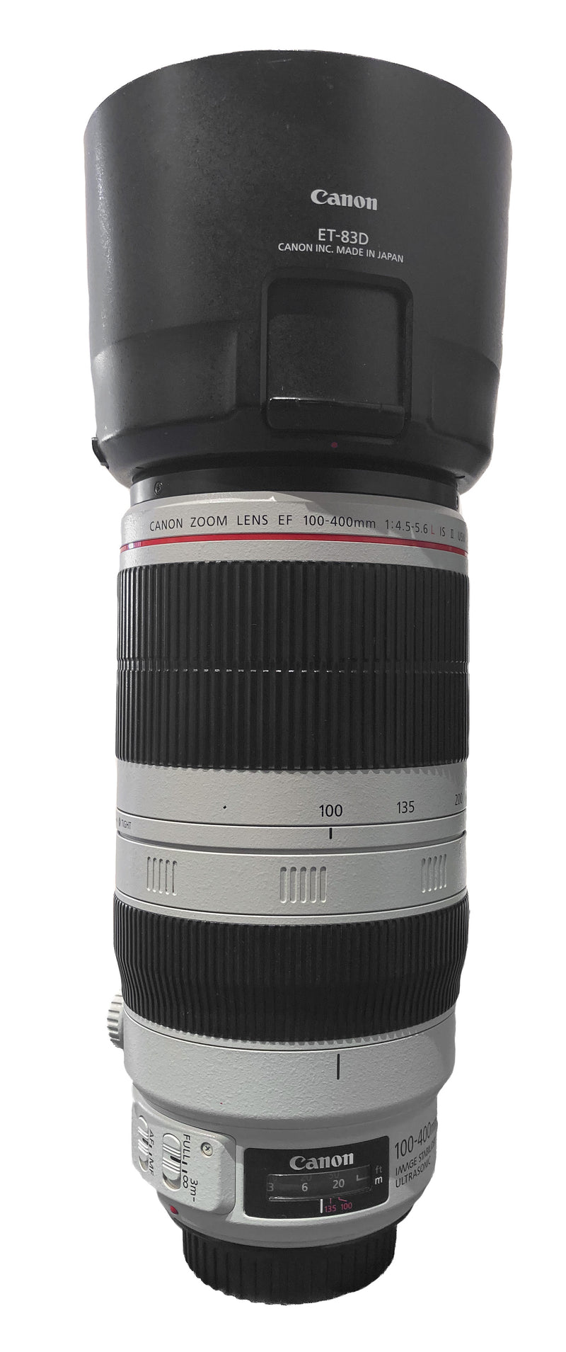 Canon 100-400 mm f4.5-5.6 L USM II  Come Nuovo