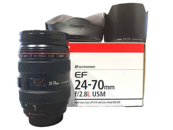 Canon 24-70 mm f2.8 L USM  Usato pari al nuovo!