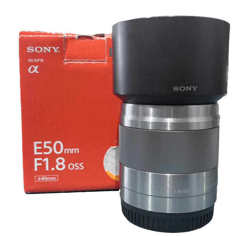 Sony E 50mm f/1.8 OSS  Usato