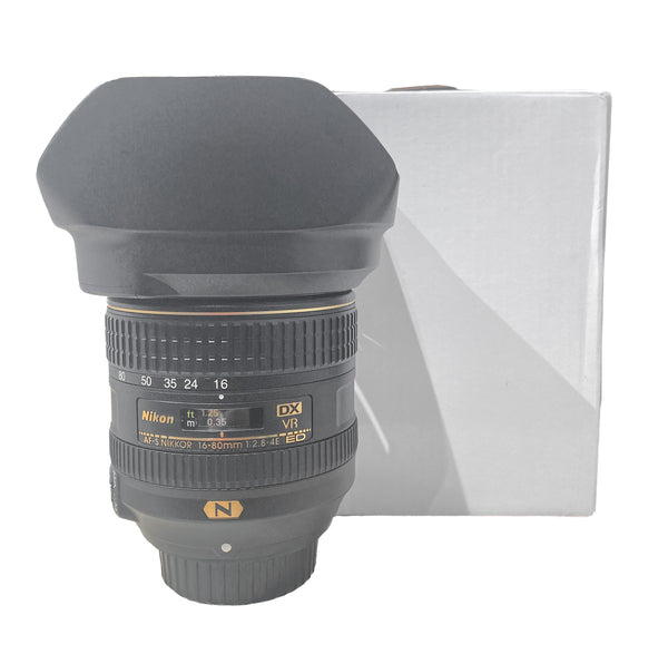 Nikon AF-S DX 16-80mm f/2.8-4 VR  Come Nuovo