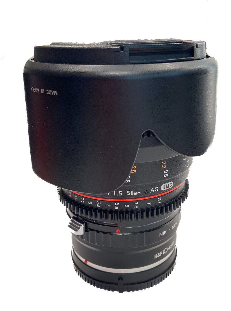 Samyang 50mm T1.5 Cine Lens AS UMC attacco Sony