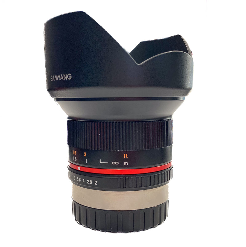 Samyang 12mm f/2.0 NCS CS Al Attacco fuji X-mount