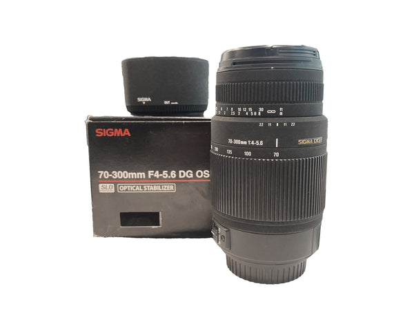 Sigma X Canon 70-300mm f/4-5.6 DG OS  Come Nuovo