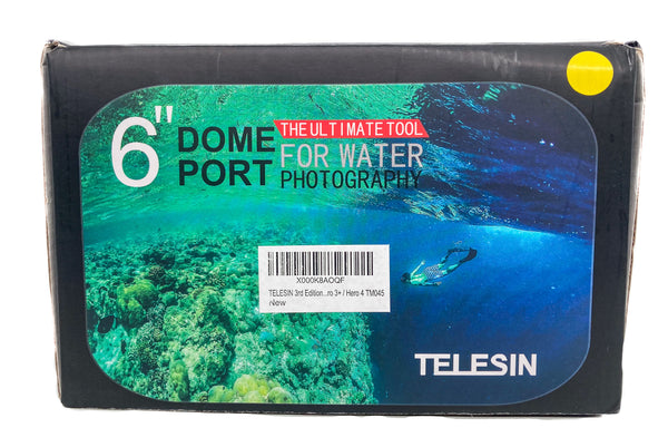 TELESIN custodia impermeabile Subacquea Dome Port per GoPro