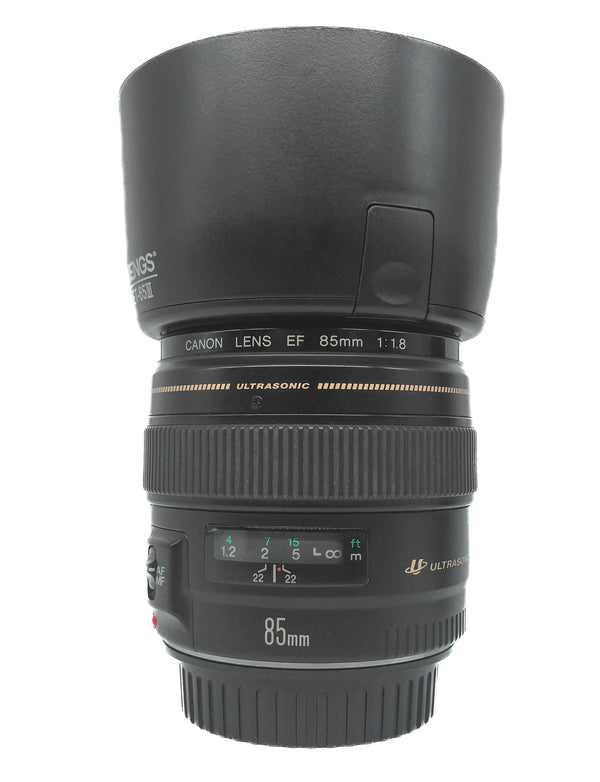 Canon EF 85mm f/1.8 USM  con paraluce originale  Usato