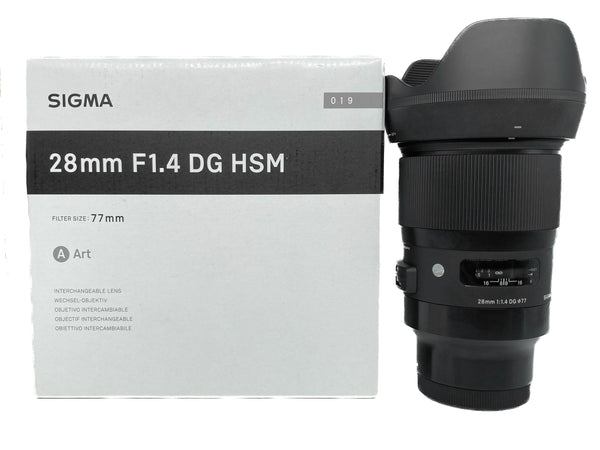 Sigma Art 28mm f/1.4 DG HSM  E-Mount  Praticamente nuovo
