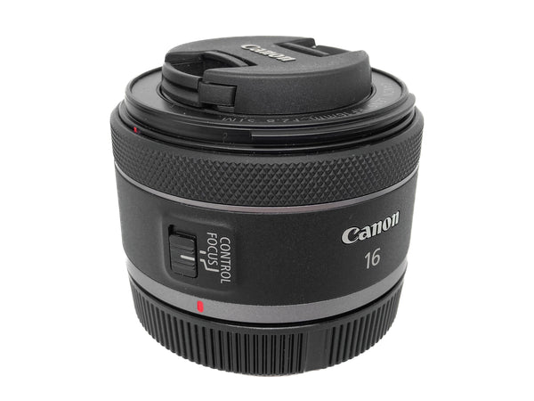 Canon RF 16mm f/2.8 STM  Usato con paraluce originale