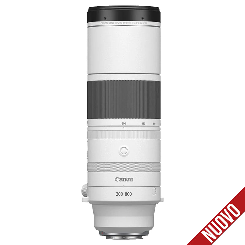 Canon RF 200-800mm f/6.3-9 IS USM  Nuovo disponibile!!