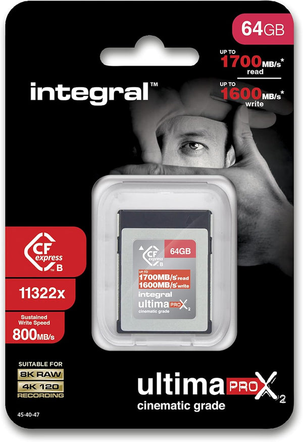 Scheda Integral CFexpress B 64 GB  Nuova