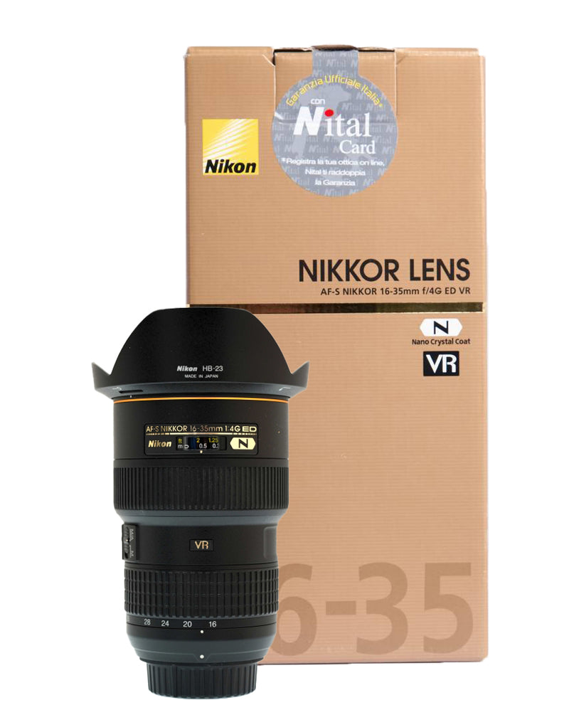 Nikon AF-S 16-35 mm f/4 G ED VR  Perfetto