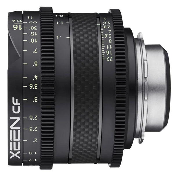 Samyang XEEN EF CF Cine Lens 16 mm T/2.6 canon EF