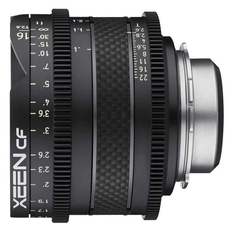 Samyang XEEN EF CF Cine Lens 16 mm T/2.6 canon EF